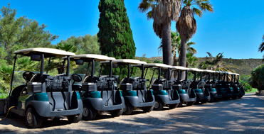 rental services trolley canyamel golf